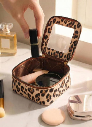 Wrangler Clear Makeup Bag Travel Cosmetic Bag Portable Make up Toiletry Organizer for Women