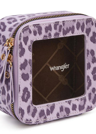 Wrangler Clear Makeup Bag Travel Cosmetic Bag Portable Make up Toiletry Organizer for Women