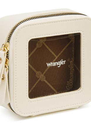 Wrangler Clear Makeup Bag Travel Cosmetic Bag Portable Make up Toiletry Organizer for Women